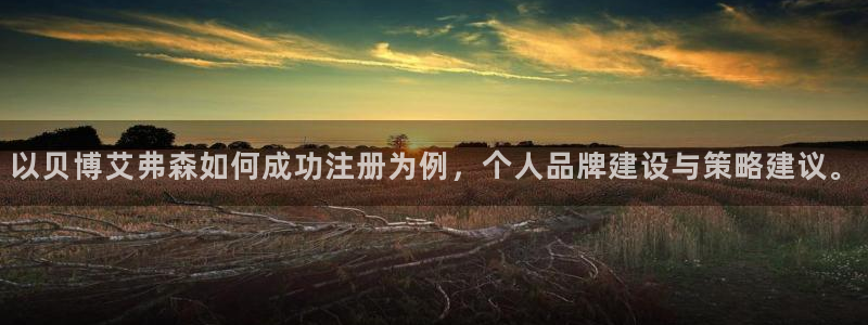 旺角彩二四六天空彩赢彩：以贝博艾弗森如何成功注册为例，个人品牌建设与策略建议。