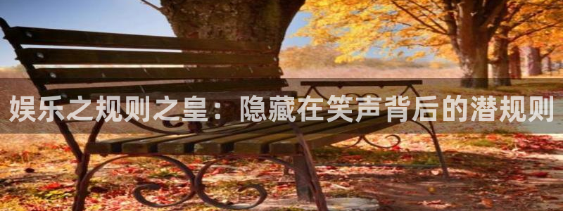 赢彩吧859cc赢彩：娱乐之规则之皇：隐藏在笑声背后的潜规则