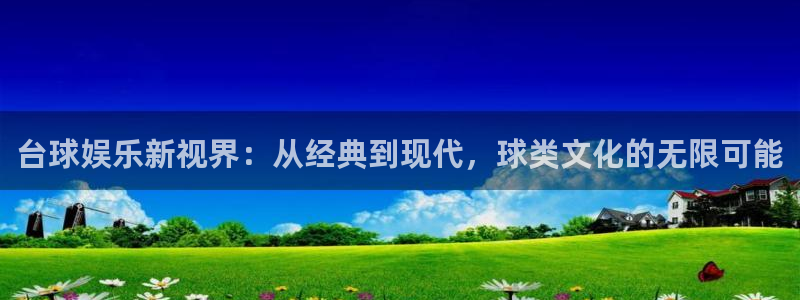 赢彩官方网站：台球娱乐新视界：从经典到现代，球类文化的无限可能
