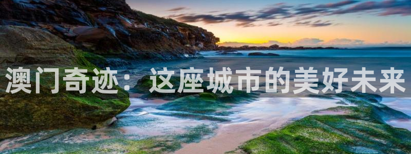 赢彩软件下载：澳门奇迹：这座城市的美好未来