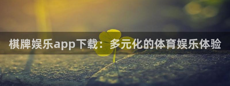 赢彩手机端：棋牌娱乐app下载：多元化的体育娱乐体验