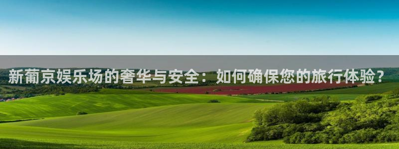 赢彩联盟：新葡京娱乐场的奢华与安全：如何确保您的旅行体验？