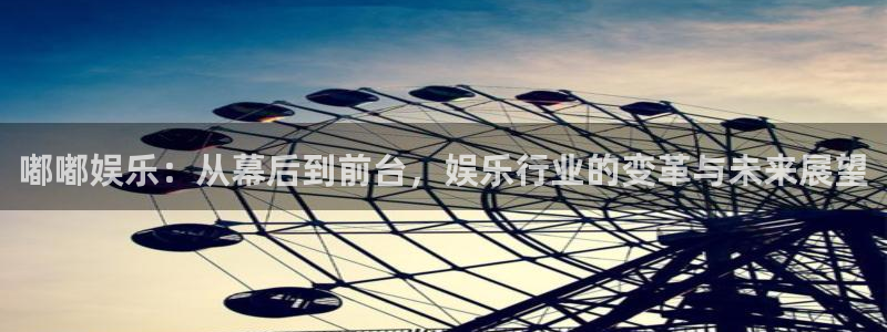 15144赢彩天下：嘟嘟娱乐：从幕后到前台，娱乐行业的变革与未来展望