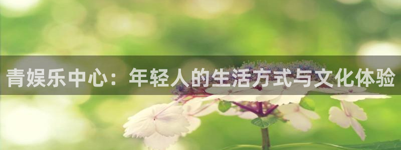 赢彩吧：青娱乐中心：年轻人的生活方式与文化体验